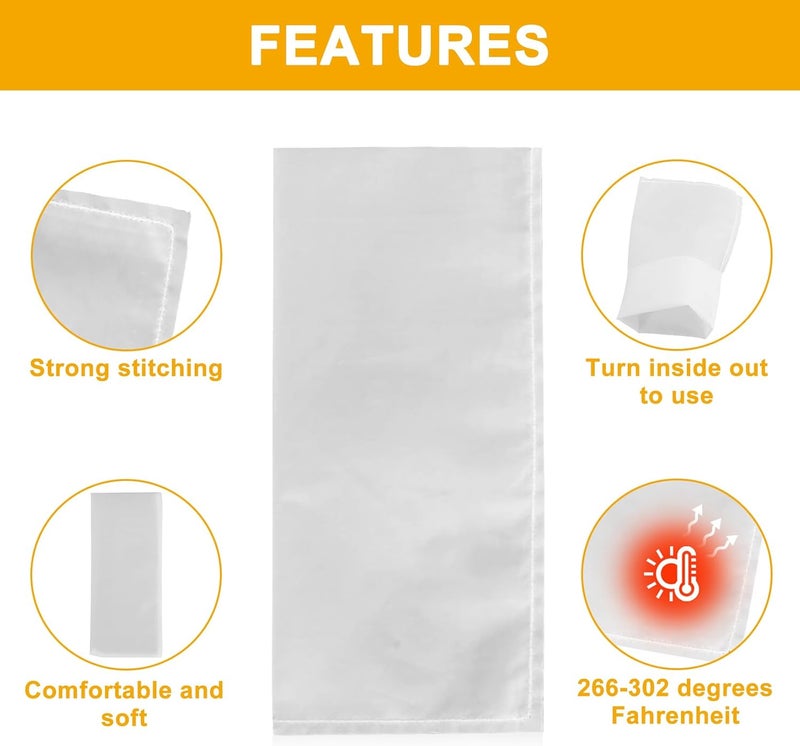 CARGEN Tea Filter Bags - 2 x 4.5 Inch Tea Filter Bags 50 Pack 90 Micron - Image 3